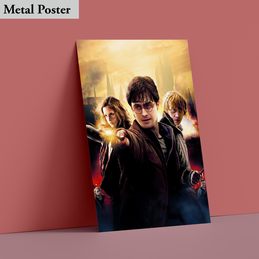 Metal Poster - Harry Potter