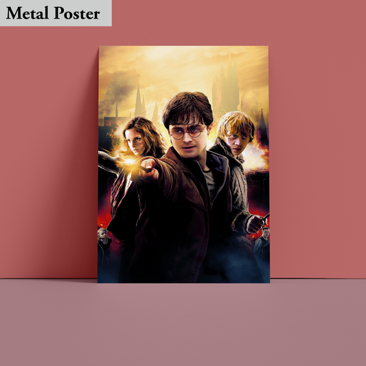 Metal Poster - Harry Potter