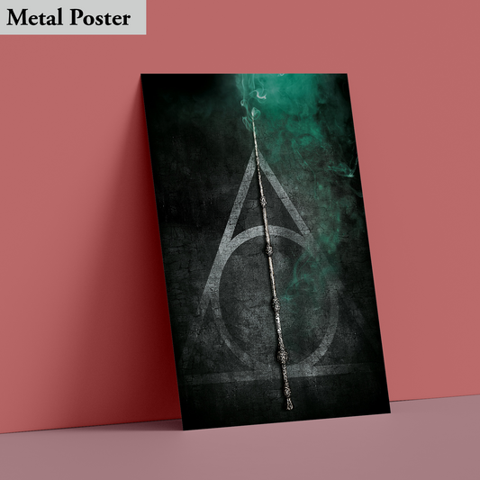 Metal Poster - Harry Potter and the Deathly Hallows