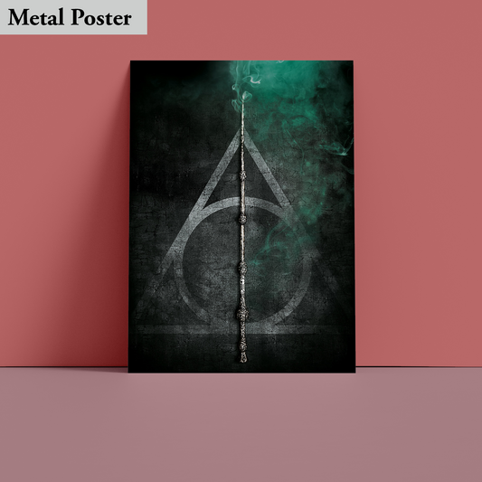 Metal Poster - Harry Potter and the Deathly Hallows