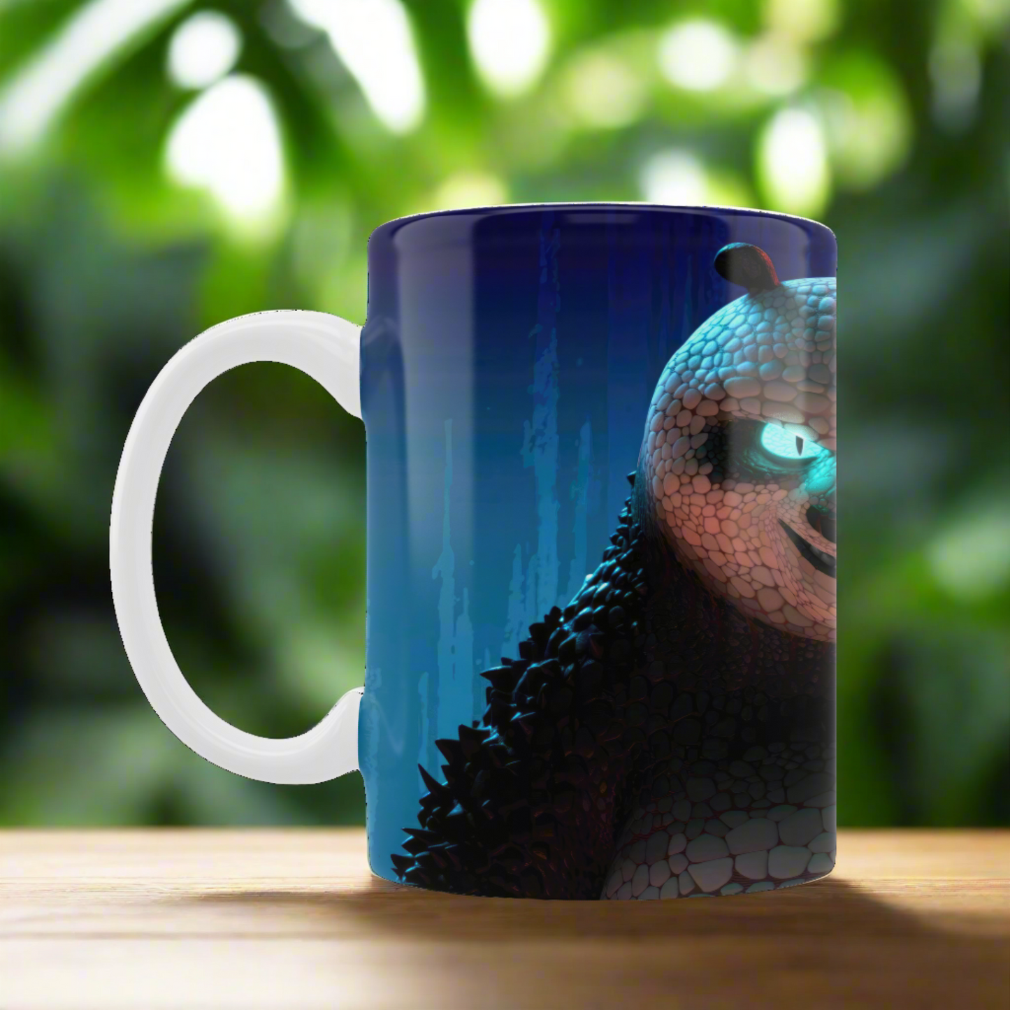 Kung Fu Panda 4 - 2024 Printed Ceramic Mug + Keychain Combo