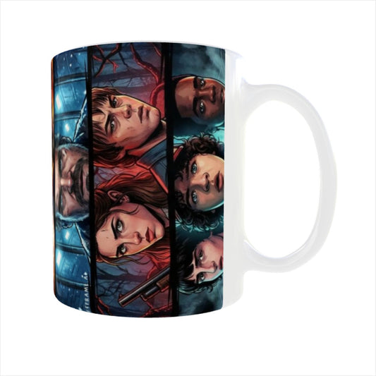 Stranger Things Heroes & Darkness Edition Mug + Keychain Set