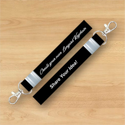 Lanyard - Personalized Printed Lanyard keychain Holder Multicolored (20mm)