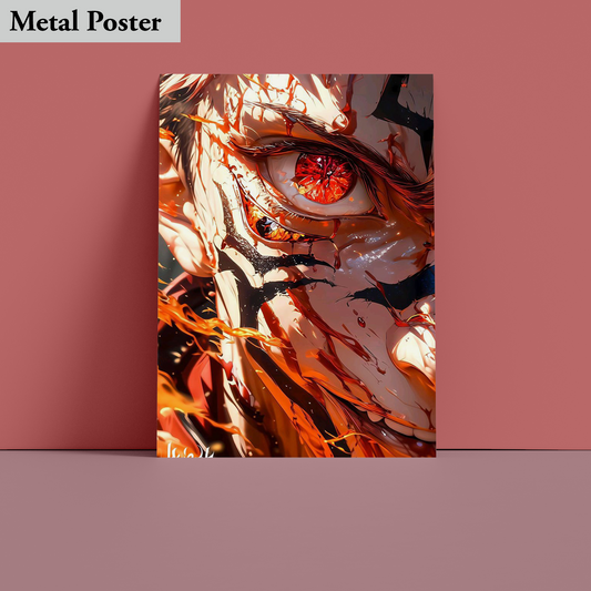 Metal Poster - Anime- Ryomen Sukuna