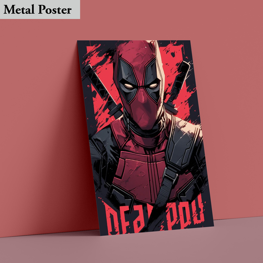 Metal Poster - Marvel - Deadpool