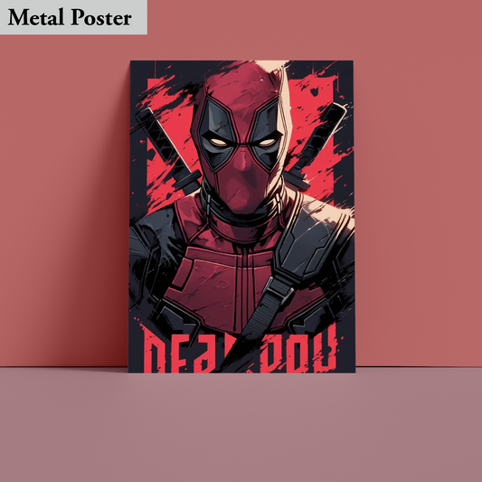 Metal Poster - Marvel - Deadpool