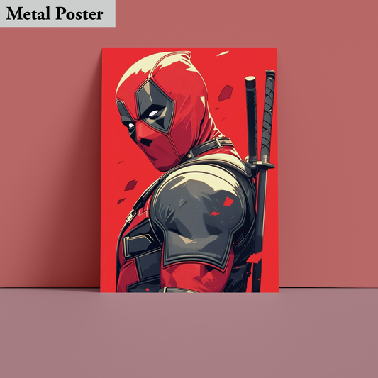 Metal Poster - Marvel - Deadpool