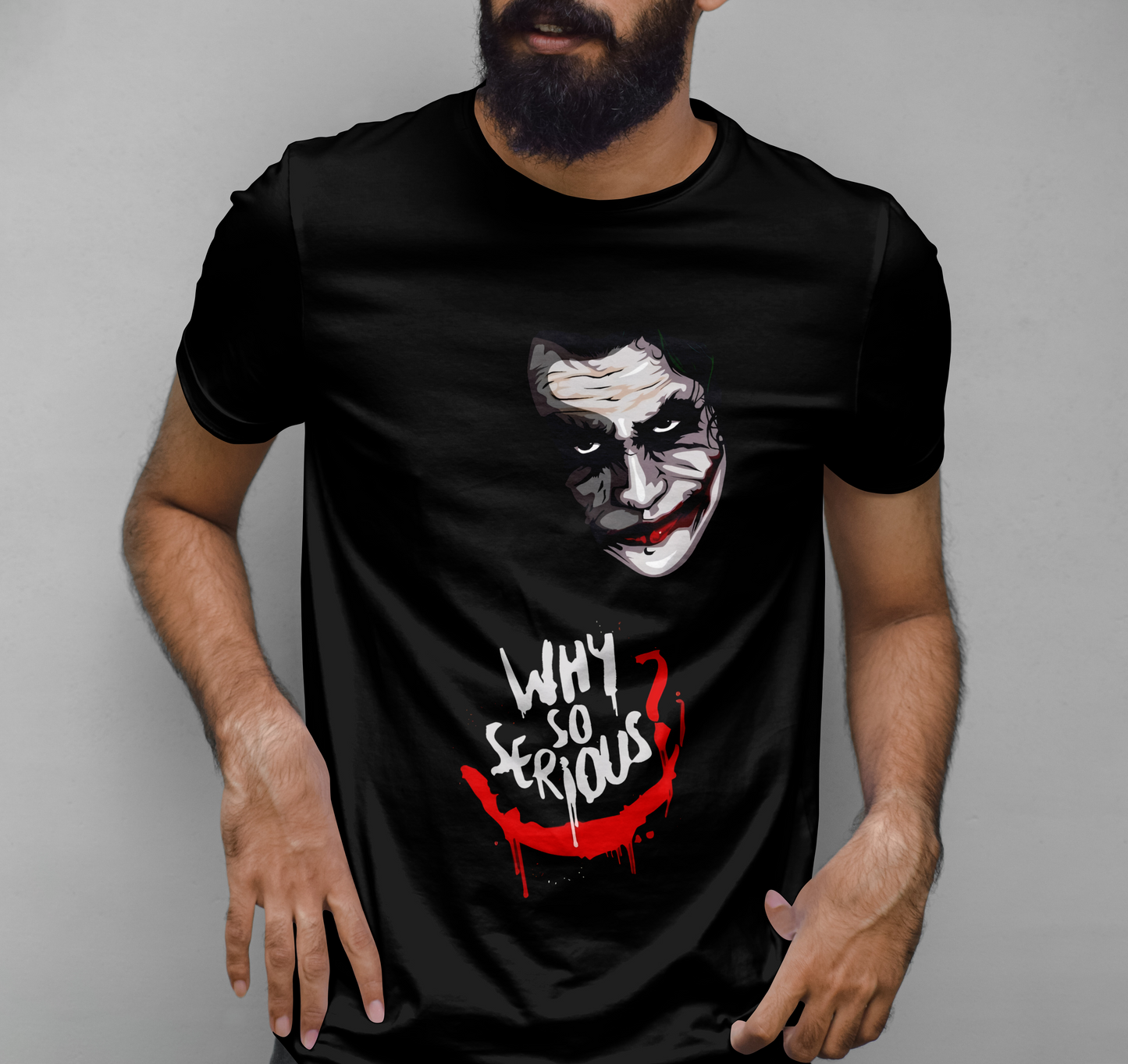 Joker - Why so Serious Graphic Printed T-shirt