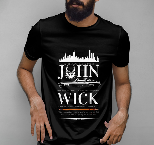 BOOGEYMAN LEGEND - John Wick Graphic Printed T-shirt