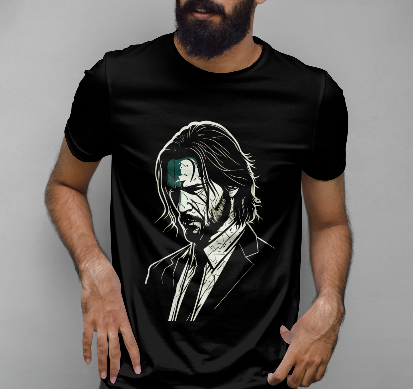 John Wick Graphic Printed T-shirt