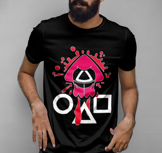 Squid Game Graphic Printed T-shirt