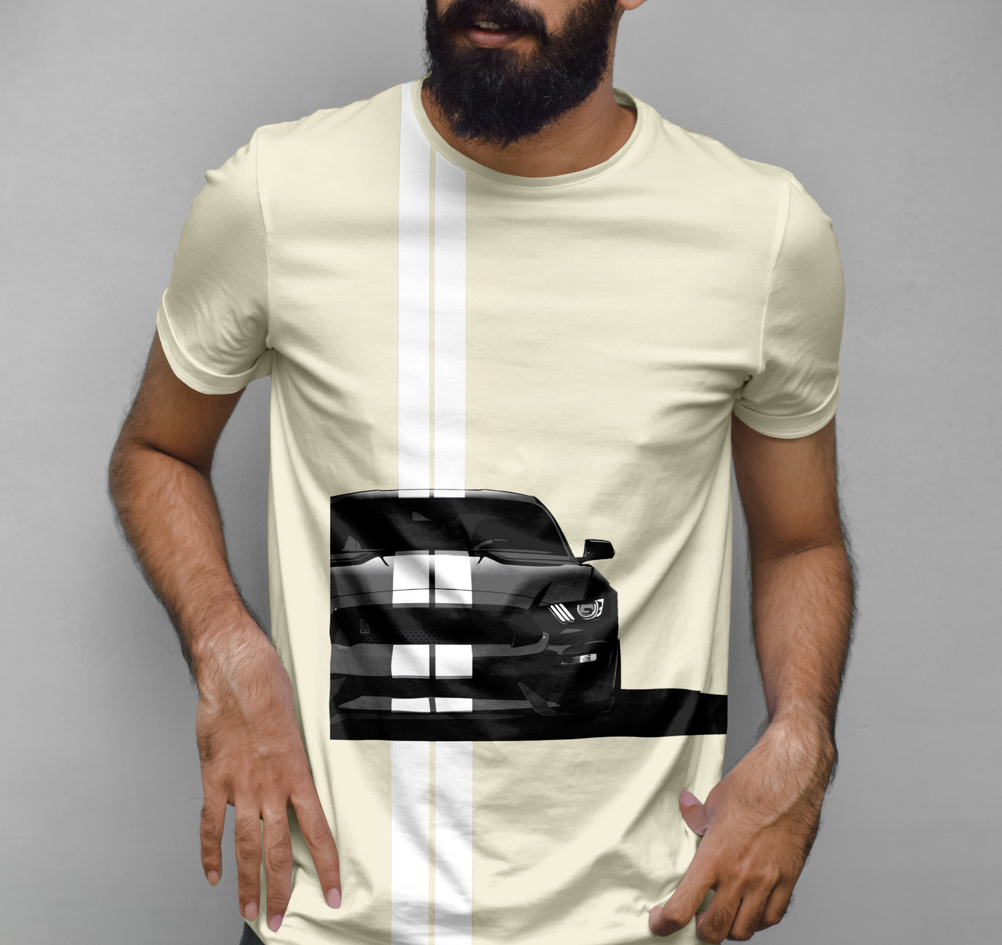Magnetic GT350 Graphic Printed T-shirt