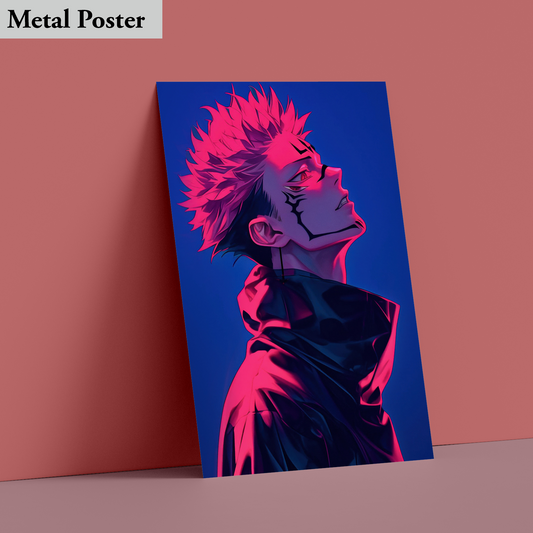 Metal Poster - Anime- The Jujutsu Kaisen
