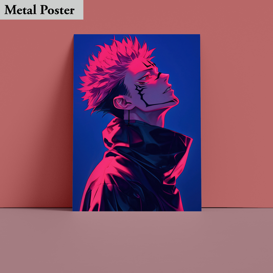 Metal Poster - Anime- The Jujutsu Kaisen