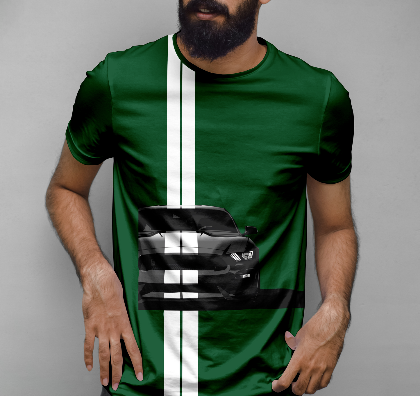 Magnetic GT350 Graphic Printed T-shirt