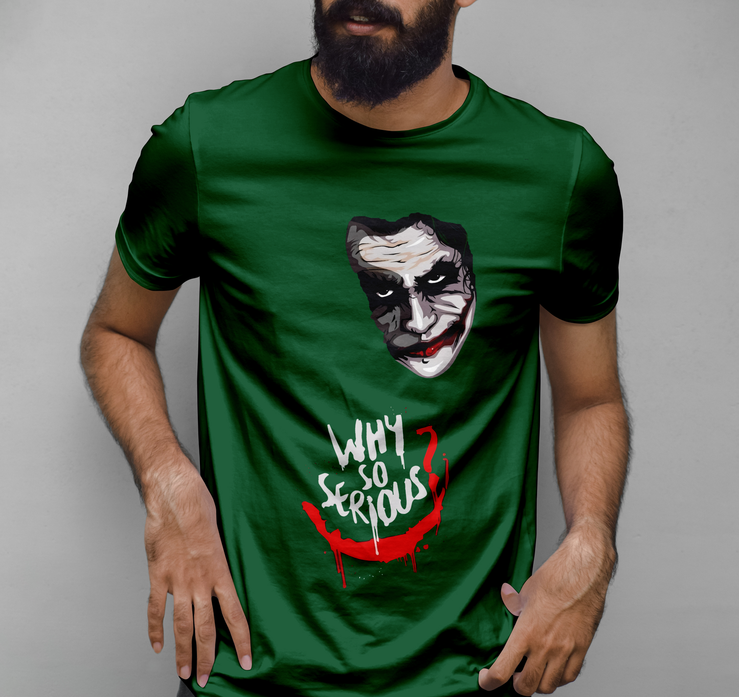 Joker - Why so Serious Graphic Printed T-shirt