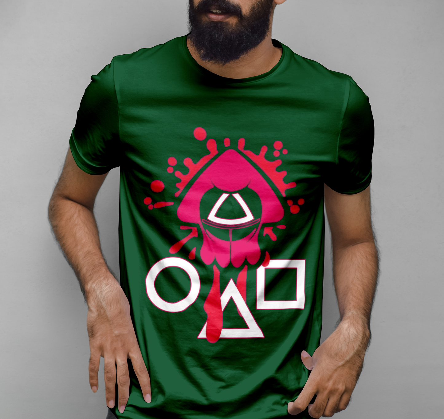 Squid Game Graphic Printed T-shirt