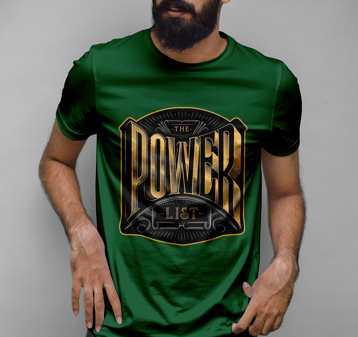 Striking Typography Graphic Printed T-shirt