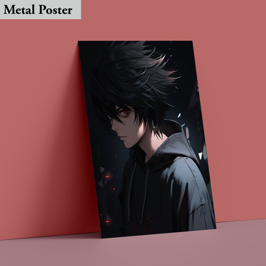 Metal Poster - Anime- Death Note