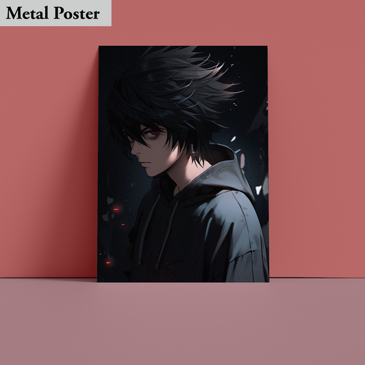 Metal Poster - Anime- Death Note