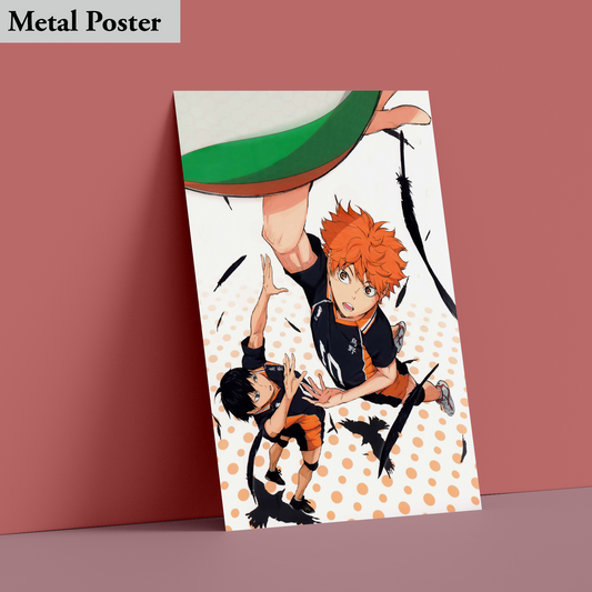 Metal Poster - Anime- Haikyu