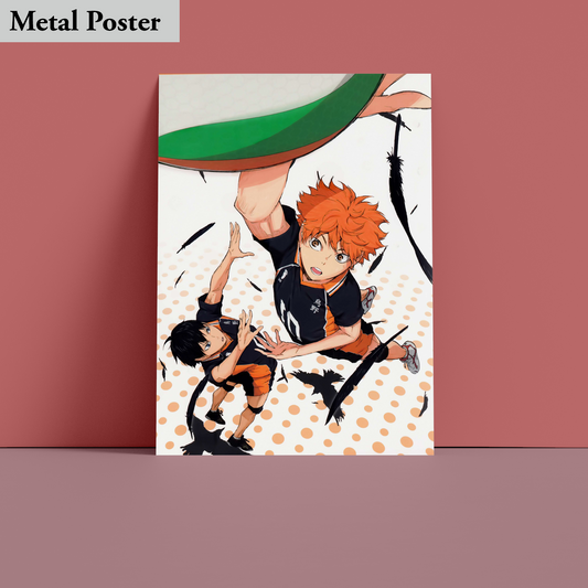 Metal Poster - Anime- Haikyu