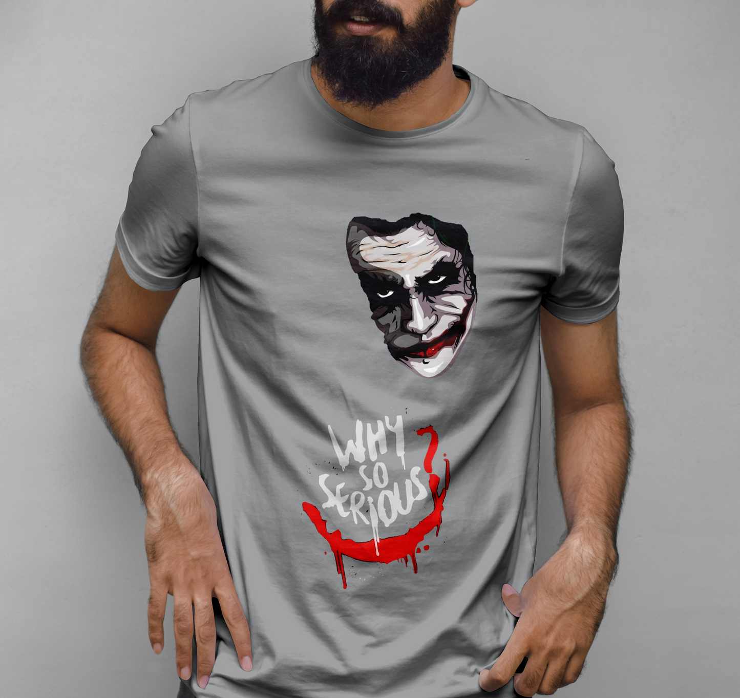 Joker - Why so Serious Graphic Printed T-shirt