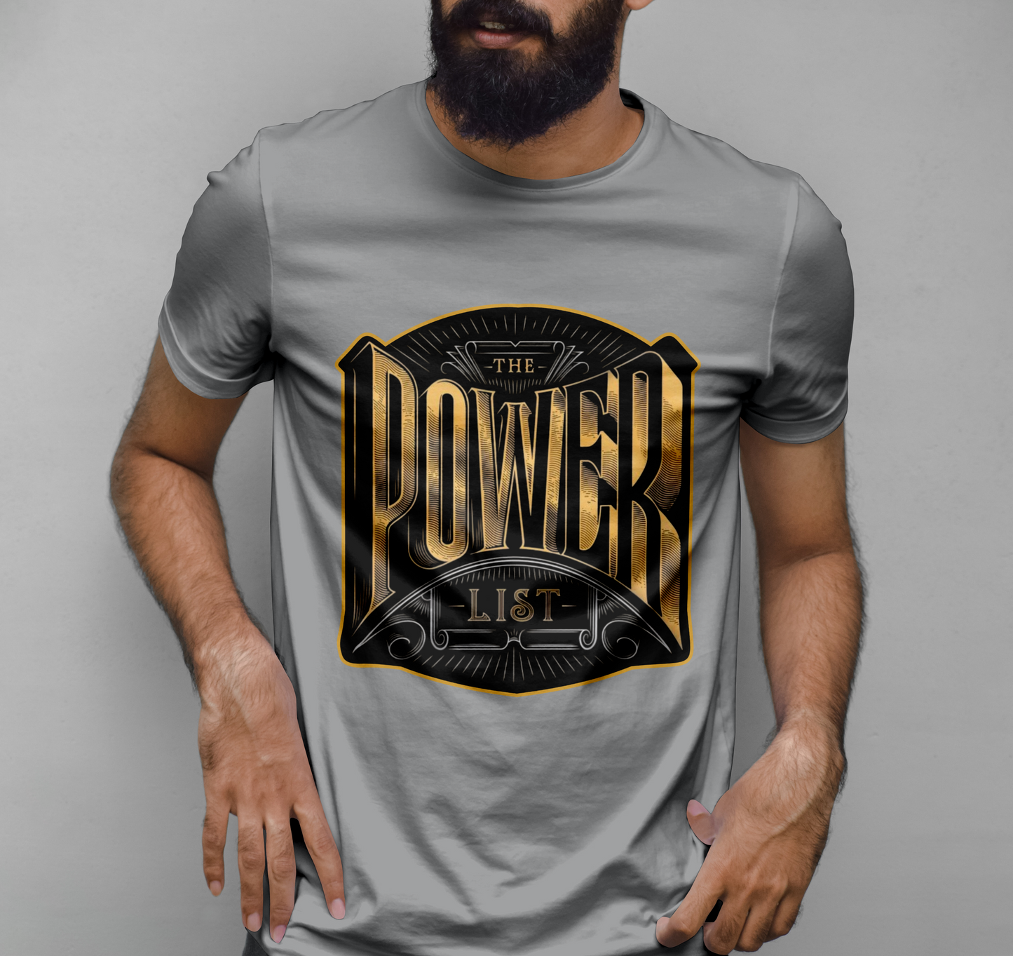 Striking Typography Graphic Printed T-shirt
