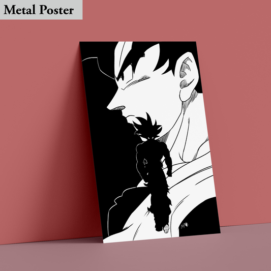 Metal Poster - Goku- Anime