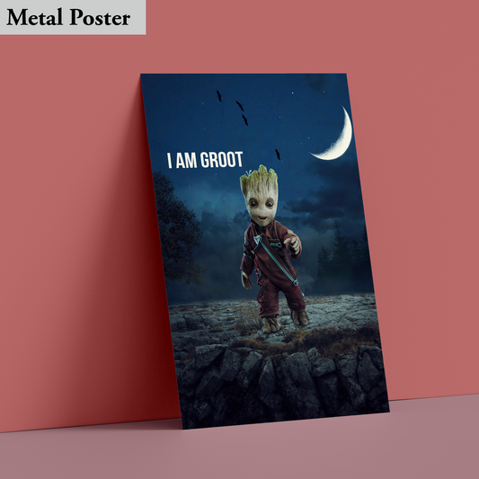 Metal Poster - Marvel-Groot