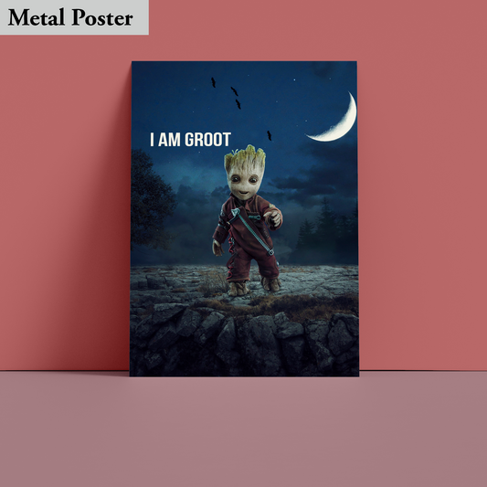 Metal Poster - Marvel-Groot