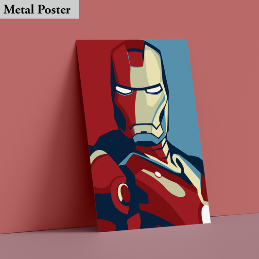 Metal Poster - Marvel- Iron Man, Marvel Comics, Tony Stark