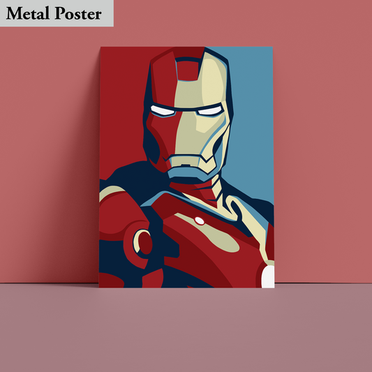 Metal Poster - Marvel- Iron Man, Marvel Comics, Tony Stark