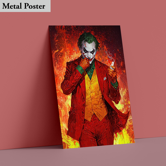 Metal Poster - Movie- Joker Dark Realm