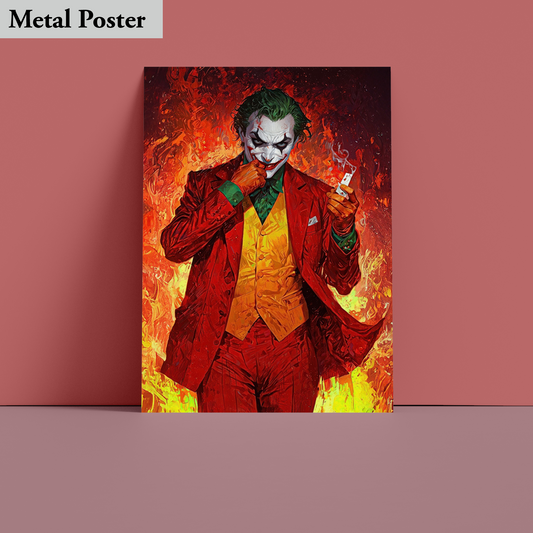 Metal Poster - Movie- Joker Dark Realm