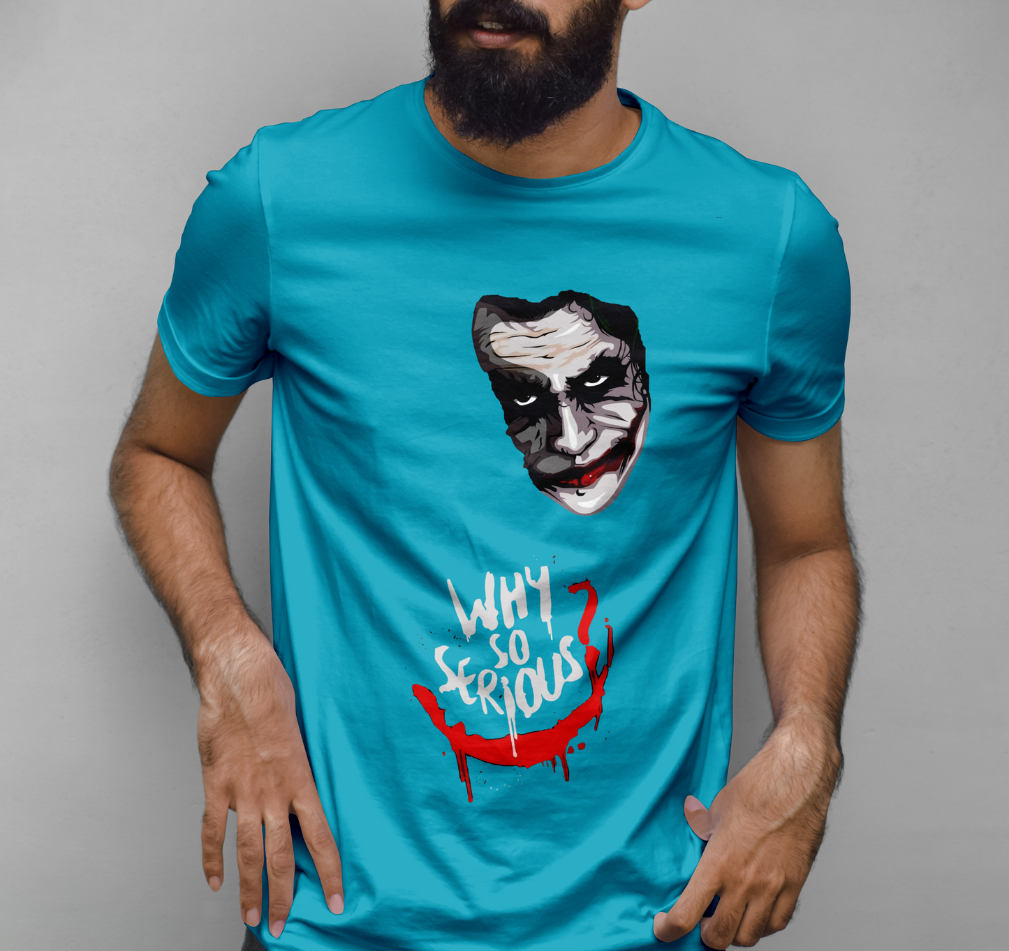 Joker - Why so Serious Graphic Printed T-shirt