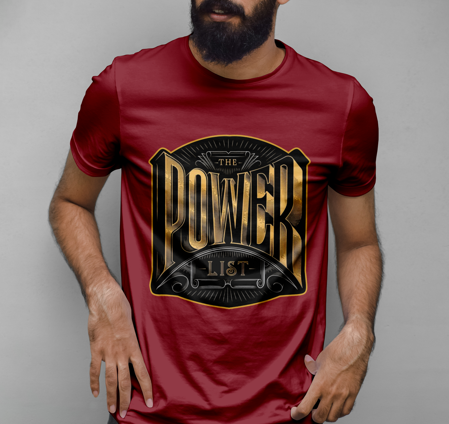 Striking Typography Graphic Printed T-shirt