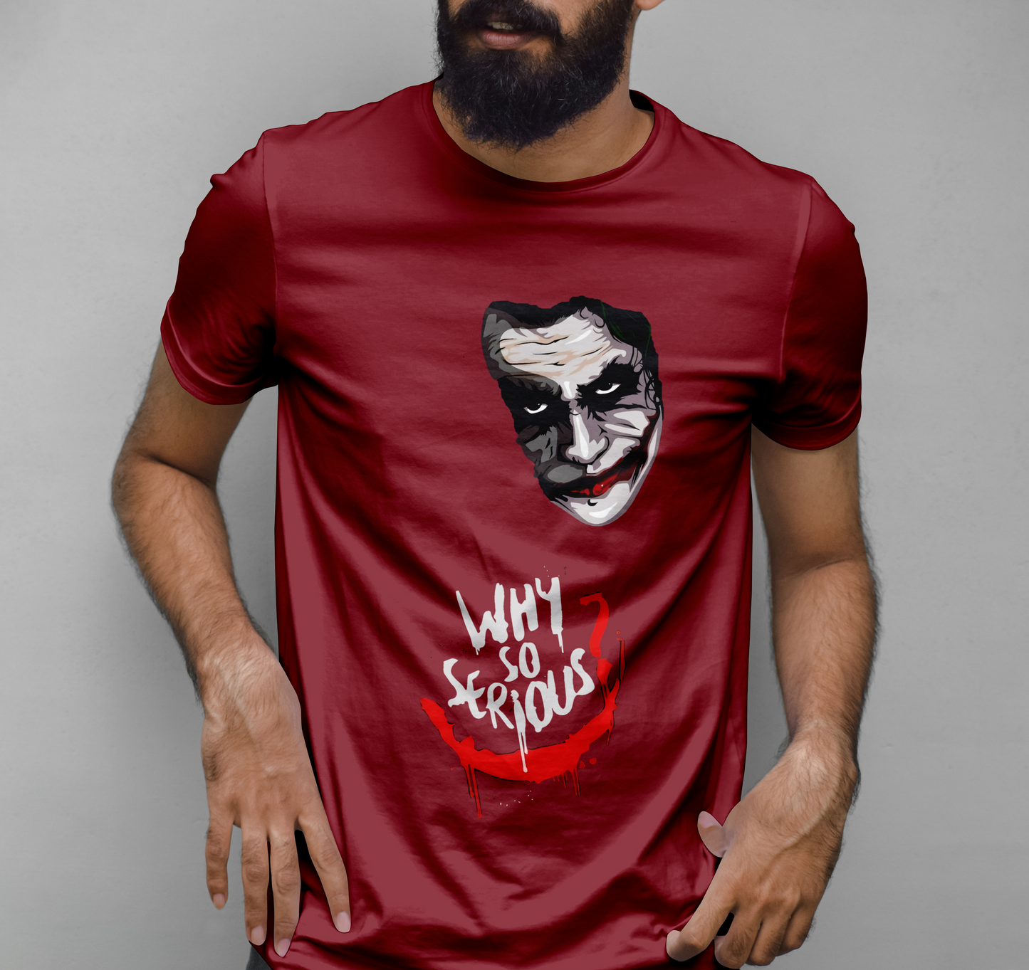 Joker - Why so Serious Graphic Printed T-shirt