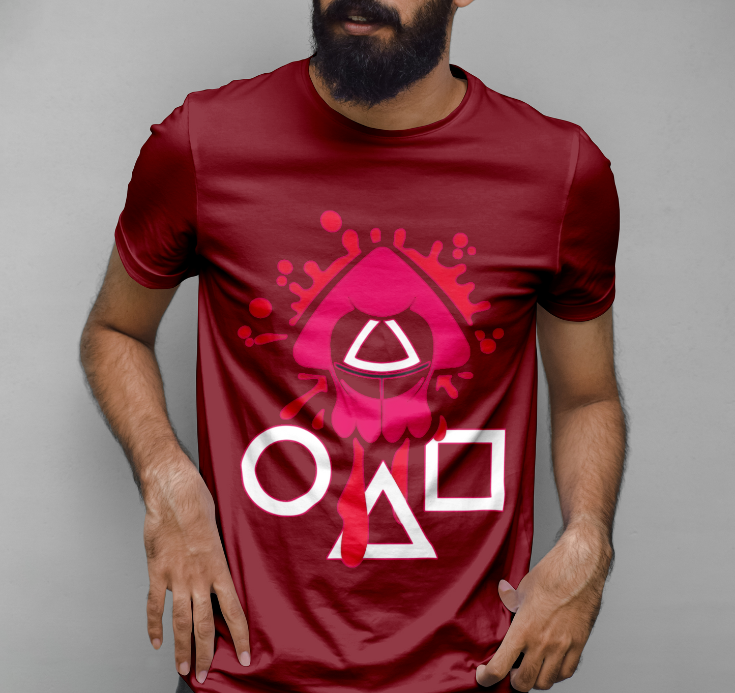 Squid Game Graphic Printed T-shirt