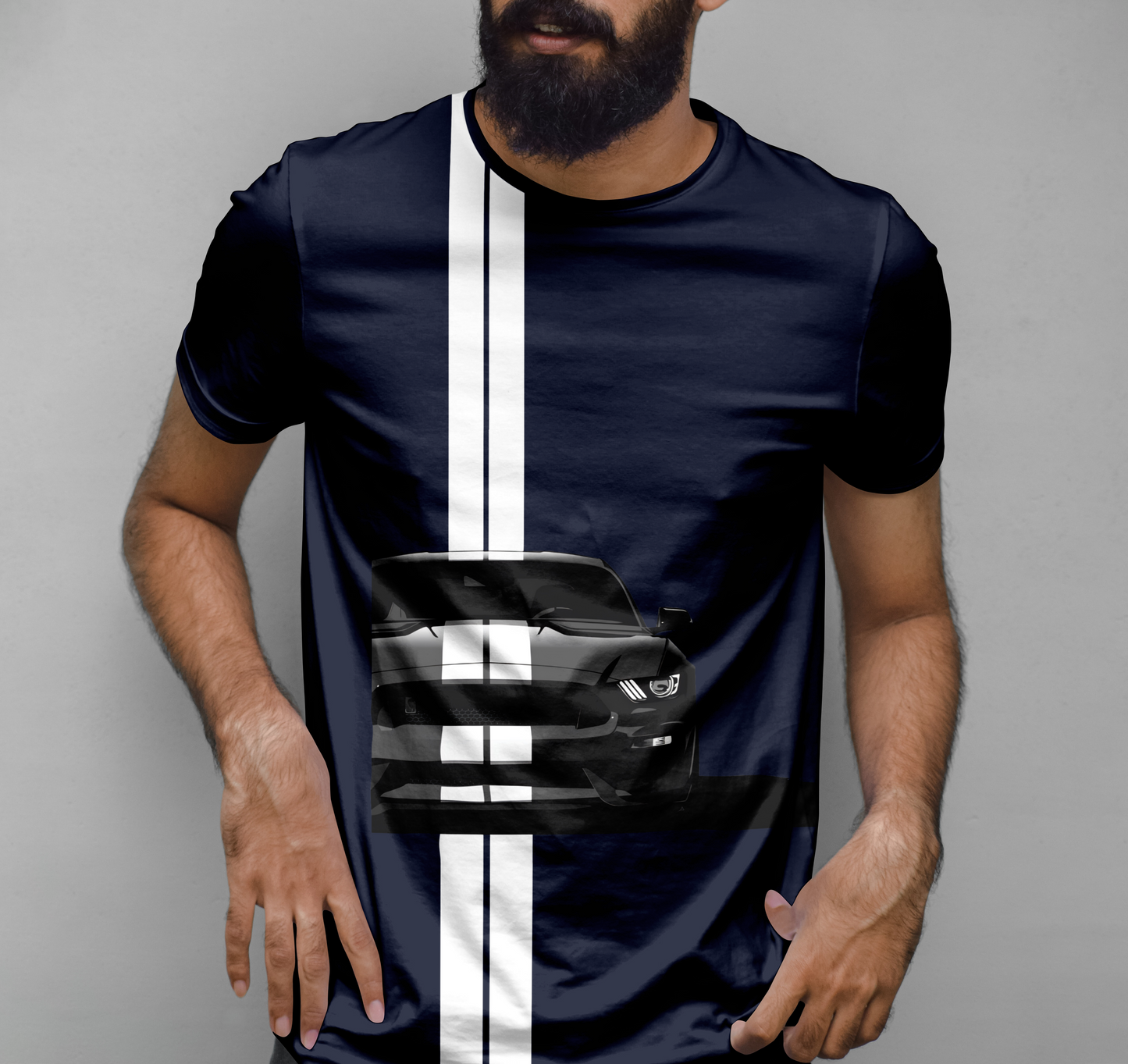 Magnetic GT350 Graphic Printed T-shirt