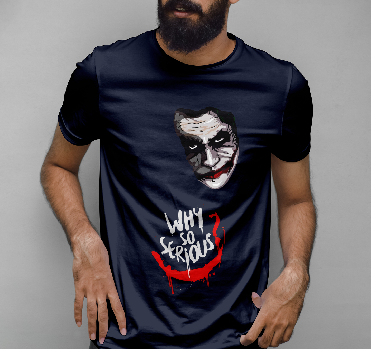 Joker - Why so Serious Graphic Printed T-shirt