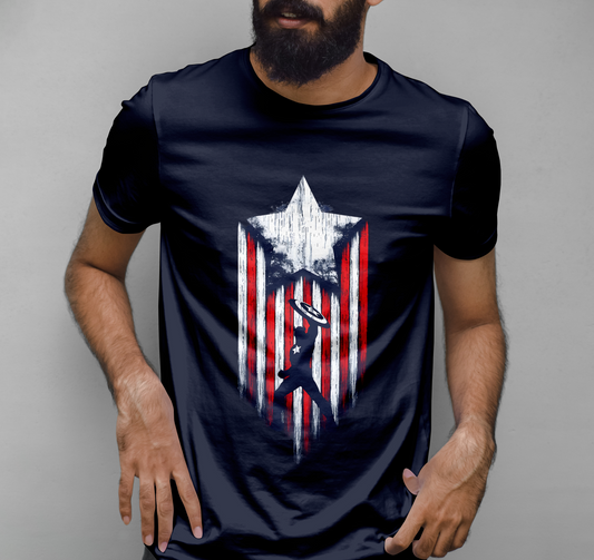 Captain America Graphic Printed T-shirt