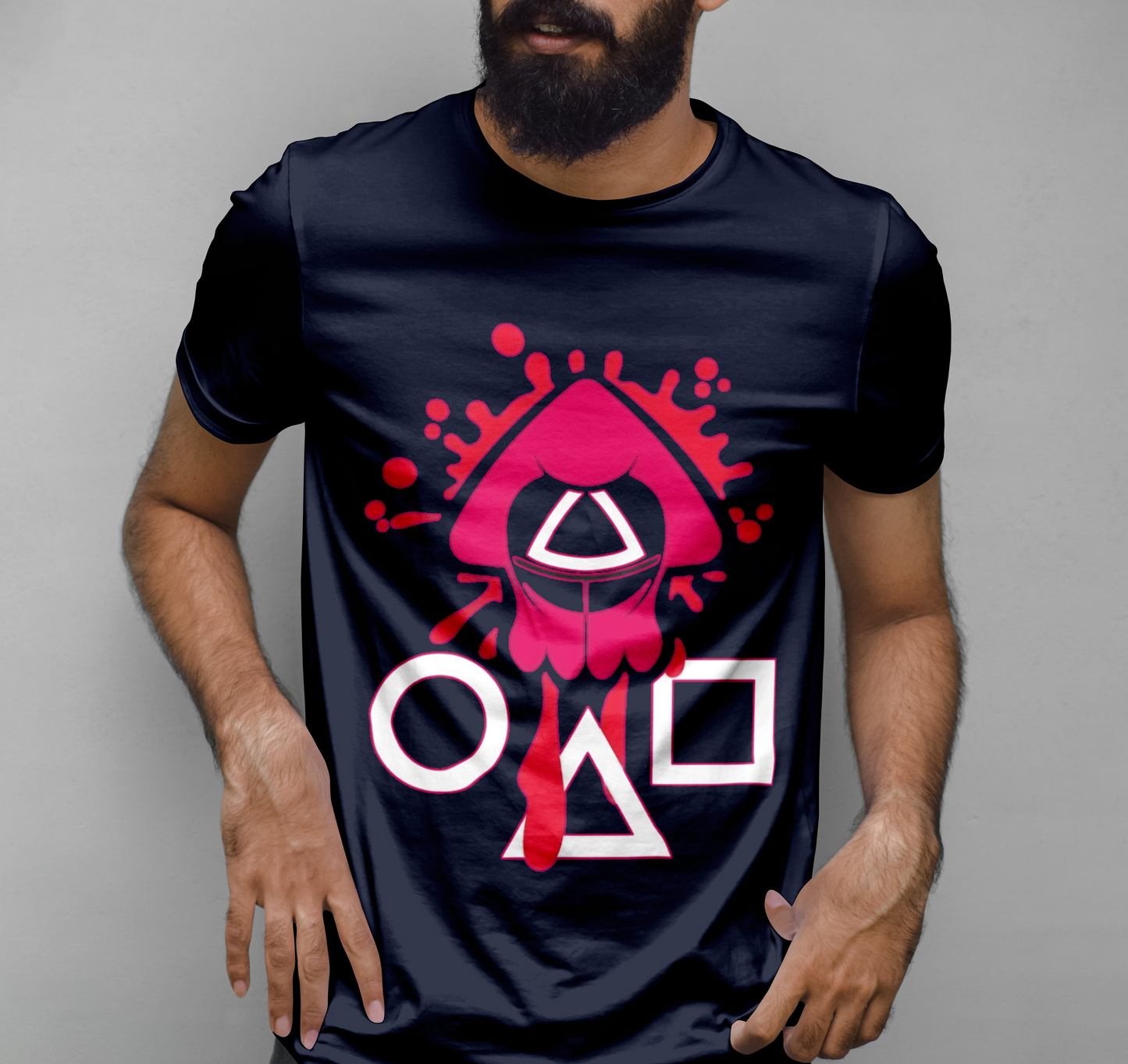 Squid Game Graphic Printed T-shirt