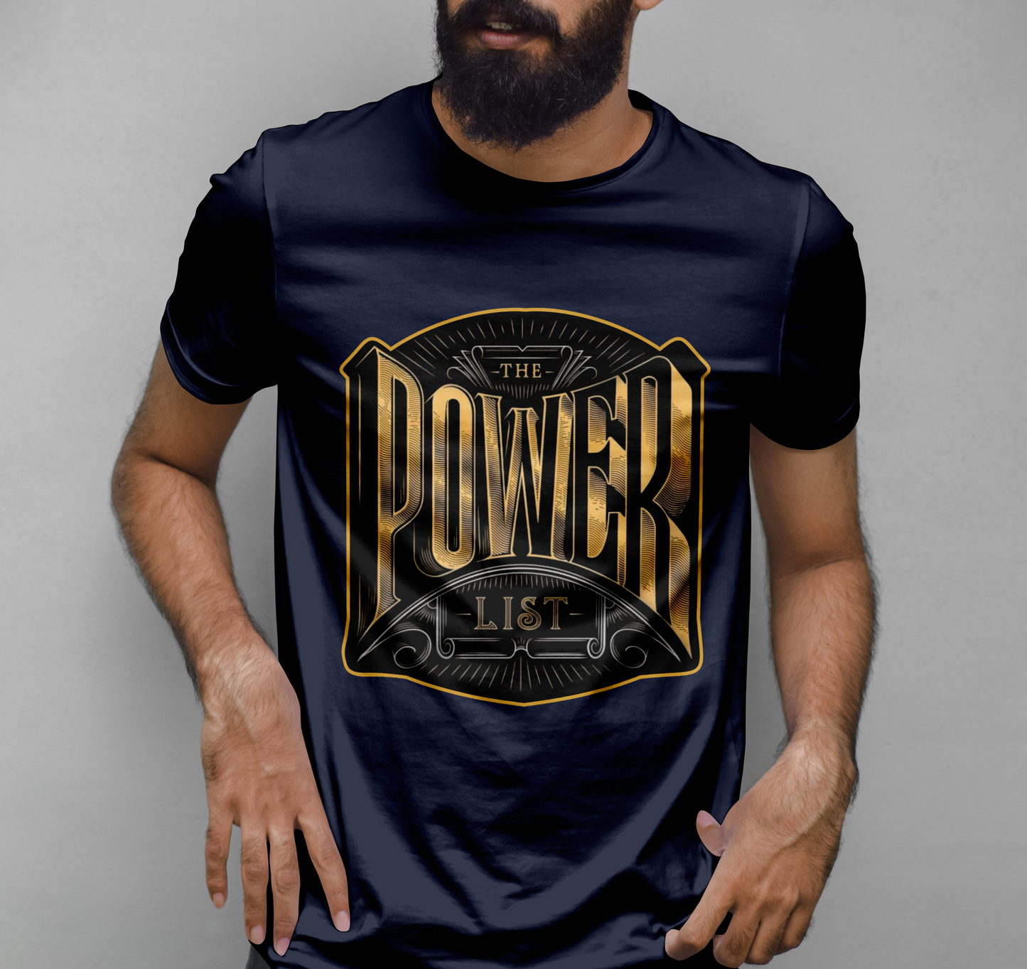 Striking Typography Graphic Printed T-shirt