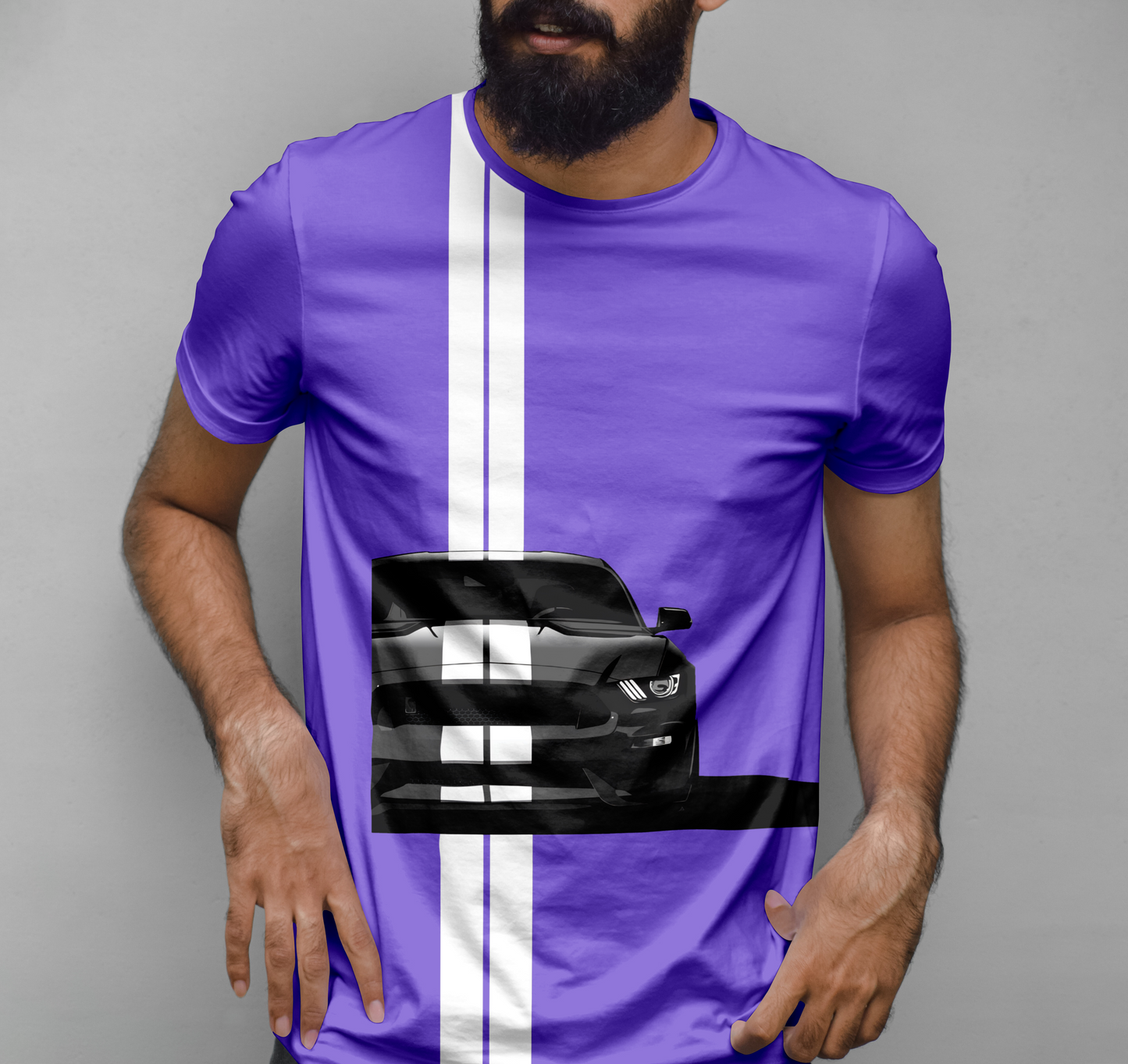 Magnetic GT350 Graphic Printed T-shirt