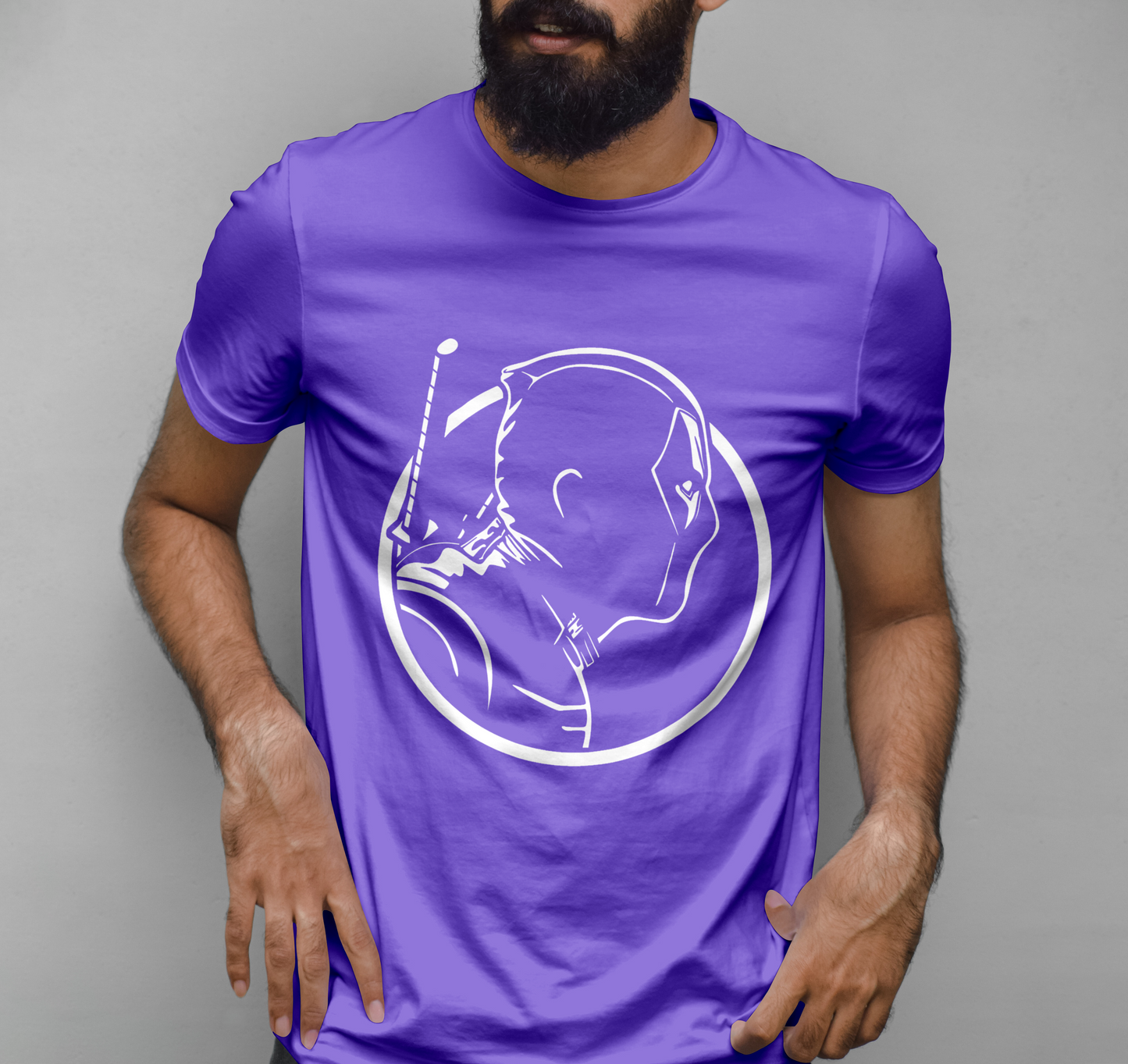 Deadpool Illustrator Graphic Printed T-shirt