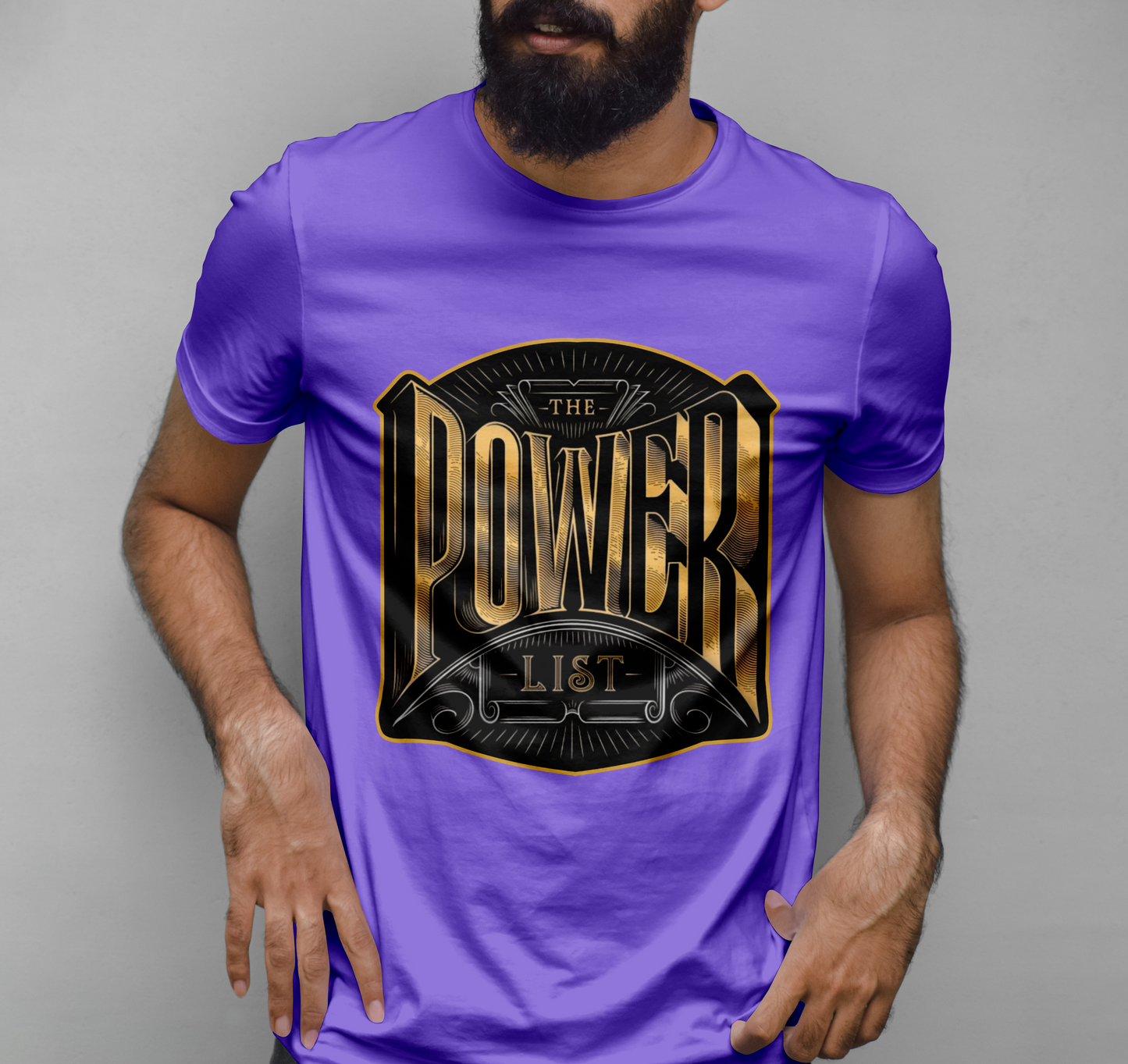 Striking Typography Graphic Printed T-shirt