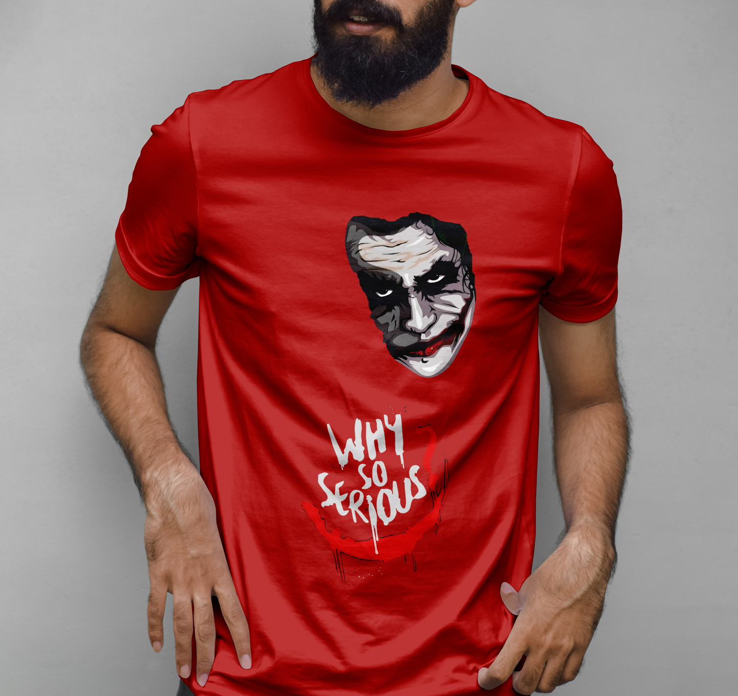 Joker - Why so Serious Graphic Printed T-shirt