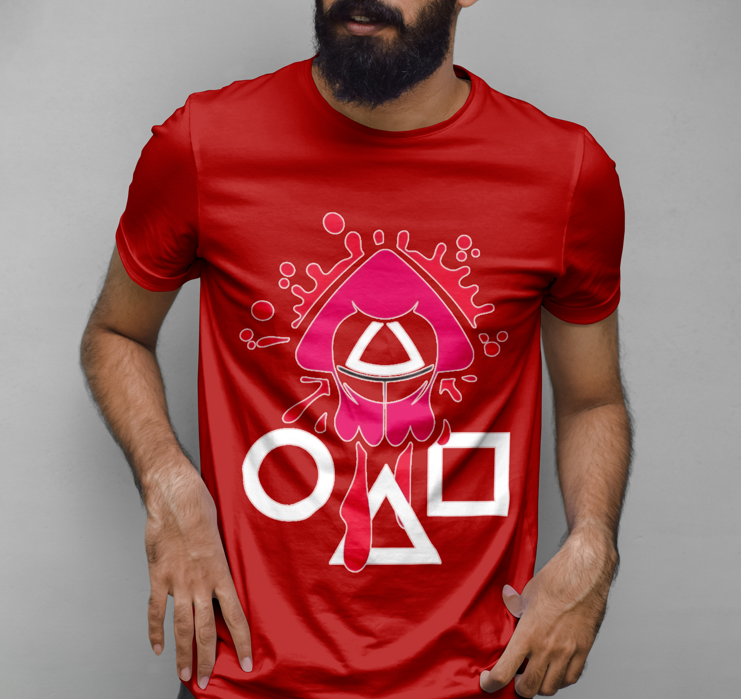 Squid Game Graphic Printed T-shirt