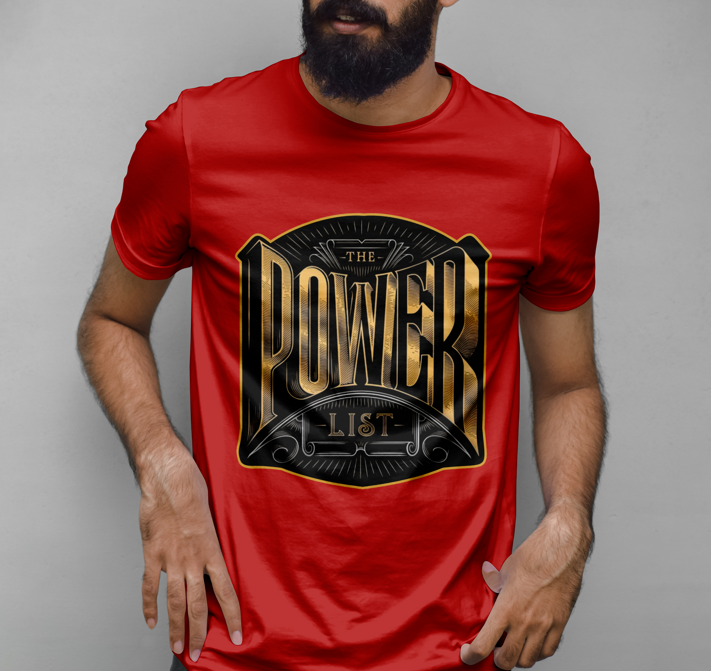Striking Typography Graphic Printed T-shirt